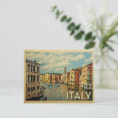 Italie Vintage voyage de carte postale Venice (Debout devant)