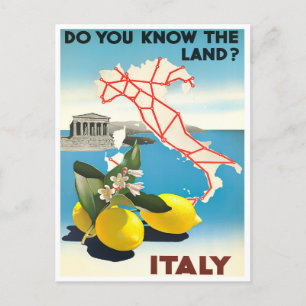 Italië vintonijnreis briefkaart