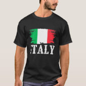  Italië Vlag I houdt van Italië T-shirt (Voorkant)