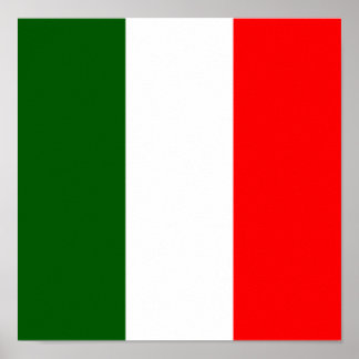 Italië Vlag Italiaans land Thuis Etniciteit Homela Poster