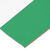 Italië vlag Italiaans patriottisch Korte Tafelloper (Hoek)