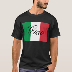 Italië Vlag Italiaanse Trots Europa T-shirt