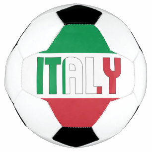 Italië Vlag Schattig patriottisch Voetbal