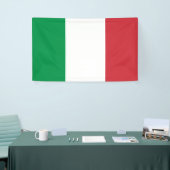 Italië vlag spandoek (Beurs)