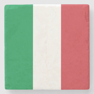 Italië Vlag Stenen Onderzetter