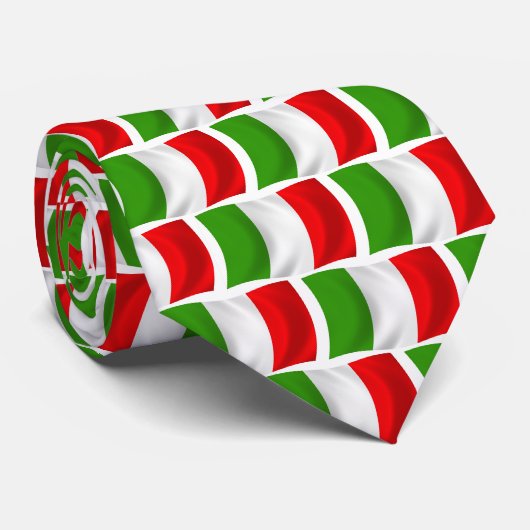 Italië Vlag Stropdas (Opgerold)