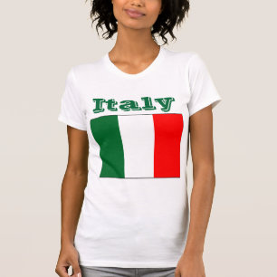 Italië vlag t-shirts