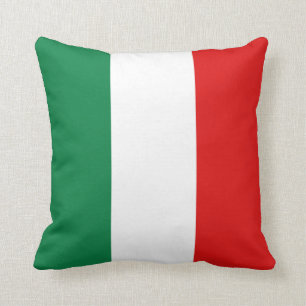 Italië Vlag x Vlag Kussen