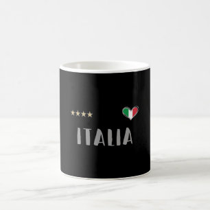 Italië Voetbal Fan T-shirt Vlag Koffiemok
