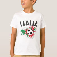Italië Voetbal Grunge Vlag