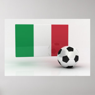 Italië Voetbal Poster