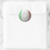 Italië Voetbal Ronde Sticker (Tas)