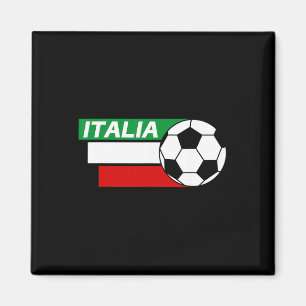 Italië Voetbalshirt. Italiaanse vlag kleuren voetb Magneet