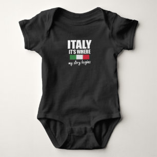 Italië waar het verhaal Italiaans begint Romper