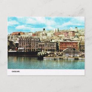 Italië, Waterfront, Cagliari Briefkaart