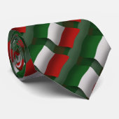Italië Waving Flag Stropdas (Opgerold)