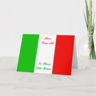 italië - wenskaarten kaart