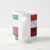 Italië Wooden Boards Extra Grote Beker (Achterkant)