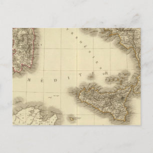 Italië, Zwitserland, Illyria Noord Briefkaart