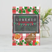 Italien 1er anniversaire Invitation (Debout devant)