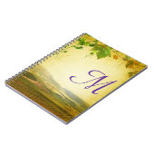 Italien Campagne Monogramme Note initiale Livre (Côté gauche)