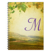 Italien Campagne Monogramme Note initiale Livre (Devant)
