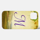 Italien Campagne Winery Monogram Coque ipad (Verso (horizontal))