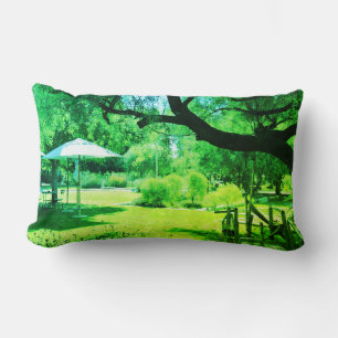 Italien Fee Villa Jardin Coussin Jeu Oreiller