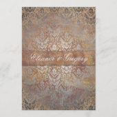 Italien Fête Toscane Élégance Menu Cartes (Devant)