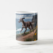 Italien Greyhound Élégant race café Mug (Centre)