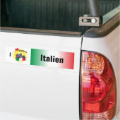 Italien - Italia Autoaufkleber Bumpersticker (Op Truck)