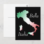Italien - Italia Postkarte Briefkaart (Voorkant / Achterkant)