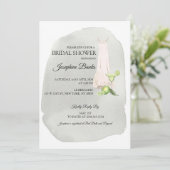 Italien Limes Invitation de douche nuptiale (Debout devant)