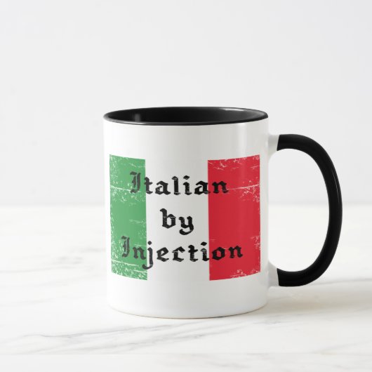 Italien par Injection Rieur Mug Café Drôle (Droite)