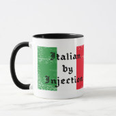 Italien par Injection Rieur Mug Café Drôle (Gauche)