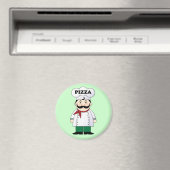 Italien Pizza Chef Magnet (In Situ (Lave-vaisselle))