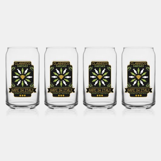 Italien Sardines Art Imprimer Cuisine Cadeau (Recto)