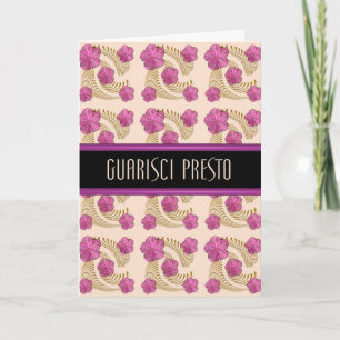 Italien Se Bien Bientôt Quarisci Presto Fern carte