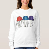 Italien Shaved Ice Snocone Sno Cone Sweatshirt (Devant)