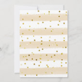 Italien : une invitation plus Fiançailles (Dos)