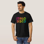 Italo Disco T-shirt (Voorkant volledig)