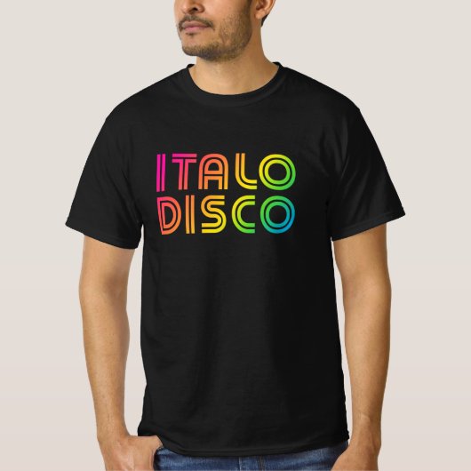 Italo Disco T-shirt (Voorkant)