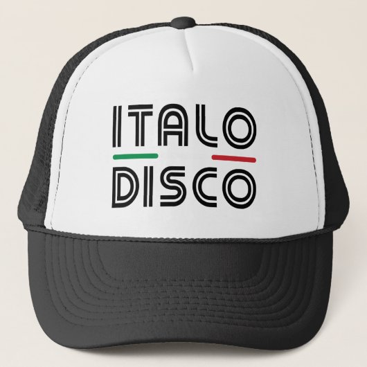 Italo Disco Trucker Pet (Voorkant)