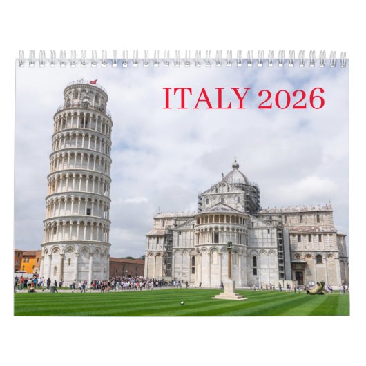 Italy 2026 calendar kalender (Hoes)