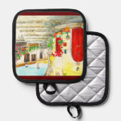 Italy, Amalfi Coast, Italian Pannenlap (Voorkant / Achterkant)