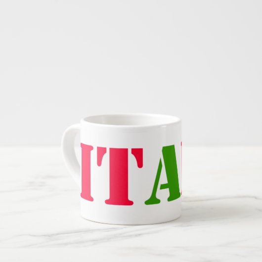 Italy Espresso Kop (Voorkant links)