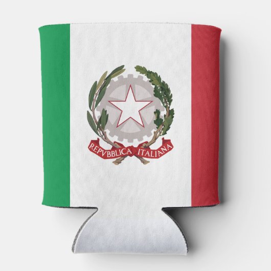 Italy flag phone case blikjeskoeler (Achterkant)