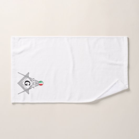 Italy freemasonry sign (Serviette à main)