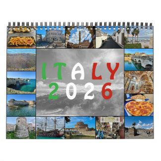Italy from Above – 2026 Drone Photography Calendar Kalender