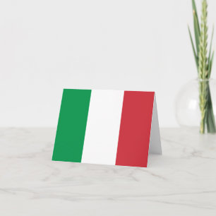 Italy (Italië) Flag Kaart